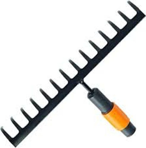 Грабли зубчатые Fiskars для почвы 14 зубов 135511