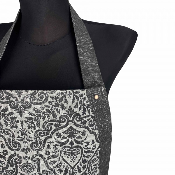 Фартук PERLA Вензель графит La Nuit