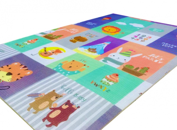  Lanor Килимок-пазл Lanor Ліс/тваринки (60х60х1,5см) 6шт.