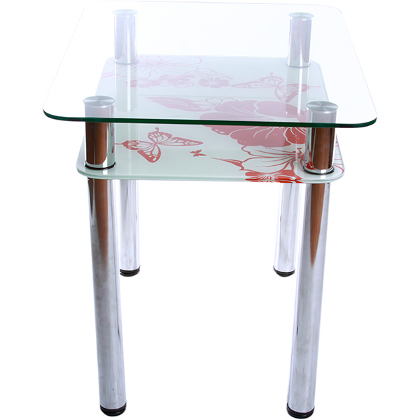 Стіл кухонний Maximum 90x65 см червоно-білий