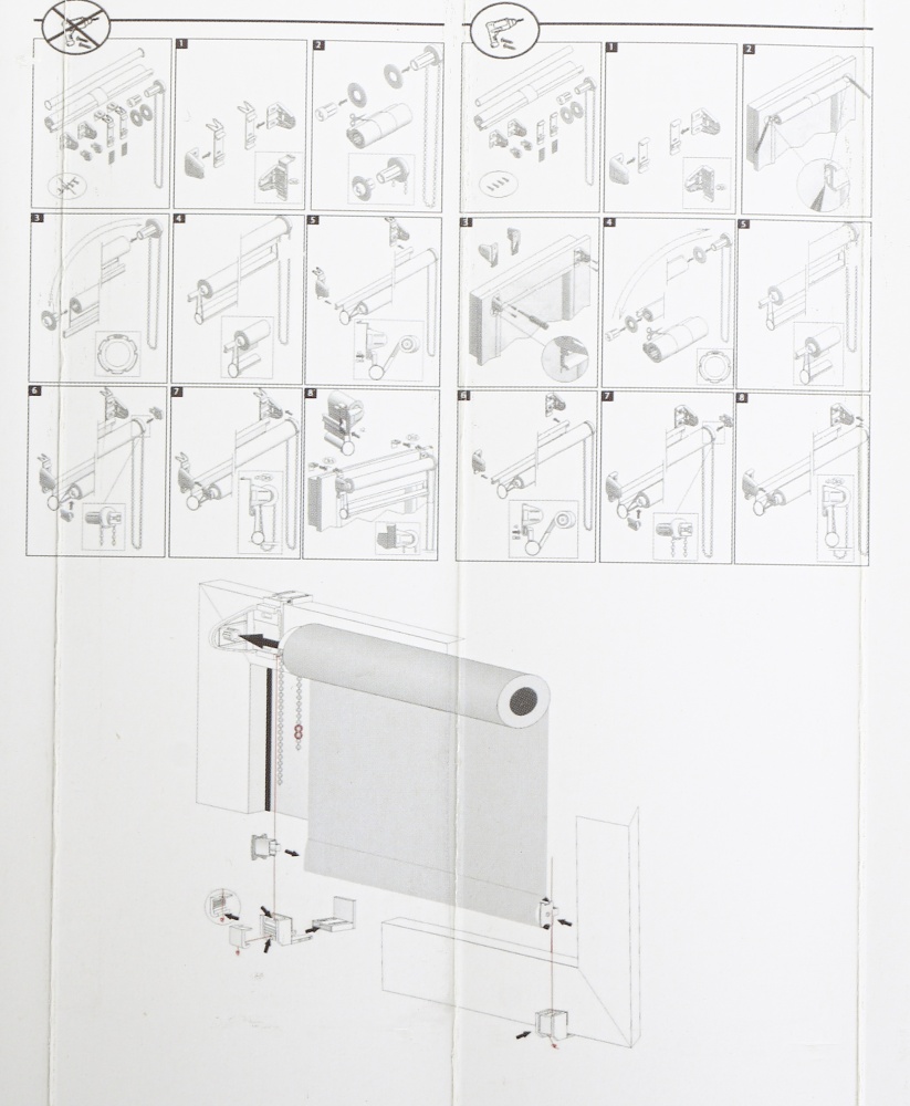 Ролета день-ніч Vivendi B201 тауп 52x160 см