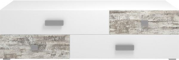 Комод ПАМП 4S 1500х430х400 белый 