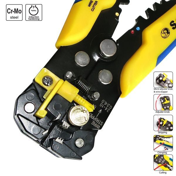 Съемник изоляции S&R 205 мм 5 в 1 580000205