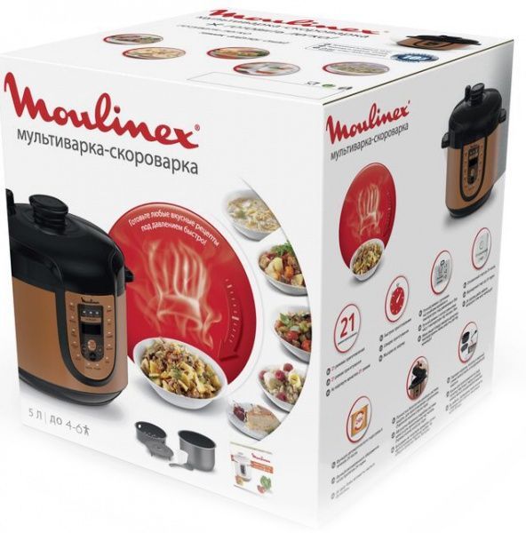 Мультиварка-скороварка Moulinex CE5A0F34