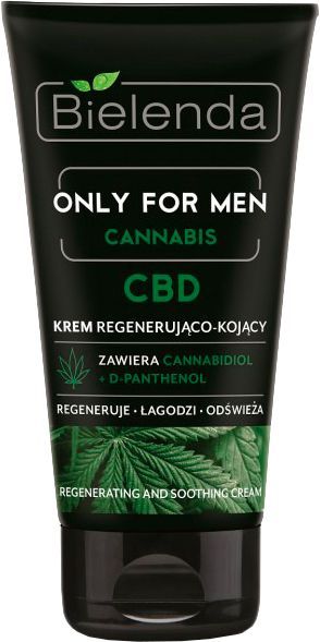 Крем для лица день-ночь Bielenda регенерирующий и успокаивающий Cannabis 50 мл