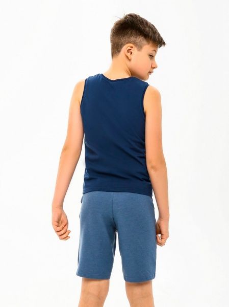 Шорти дитячі Smil 112210 р.104 синій меланж 