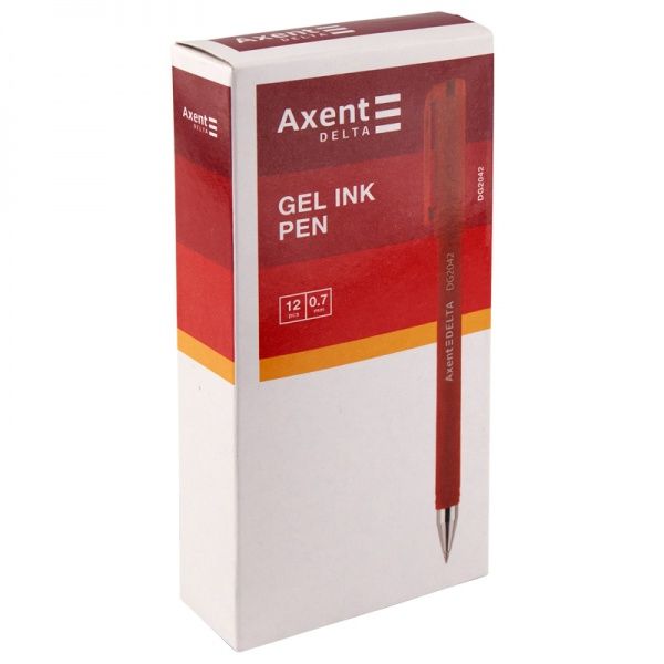 Ручка гелева Axent DG 2042 синя 33117 