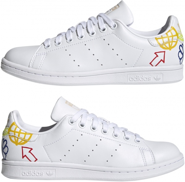 Кросівки Adidas STAN SMITH W FX5679 р.UK 6,5 чорно-білий