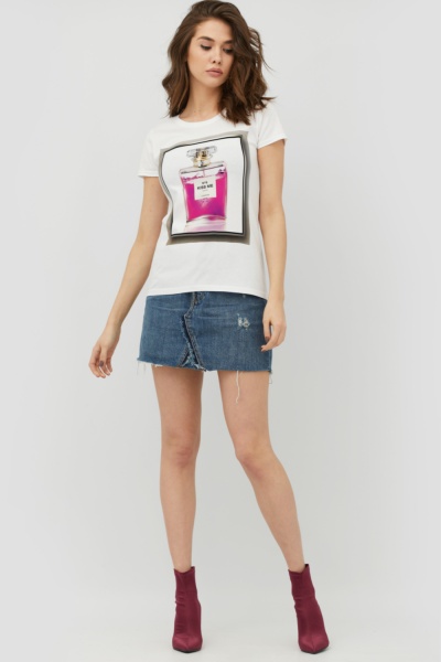 Футболка YAPPI WW1089 р.XL білий