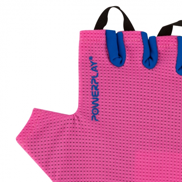 Перчатки для фитнеса PowerPlay 3418 р. M синий 