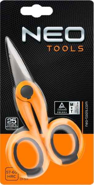 Ножиці для різання кабелю NEO tools та ізолюючої оболонки 140 мм. 01-511
