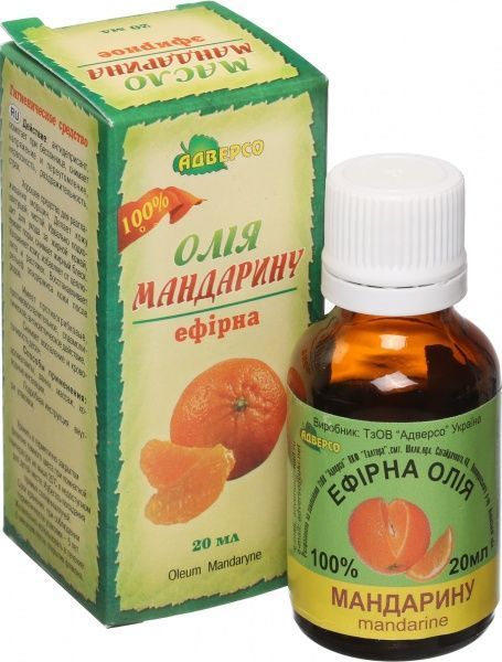 Эфирное масло Адверсо Мандаринова 20 мл 