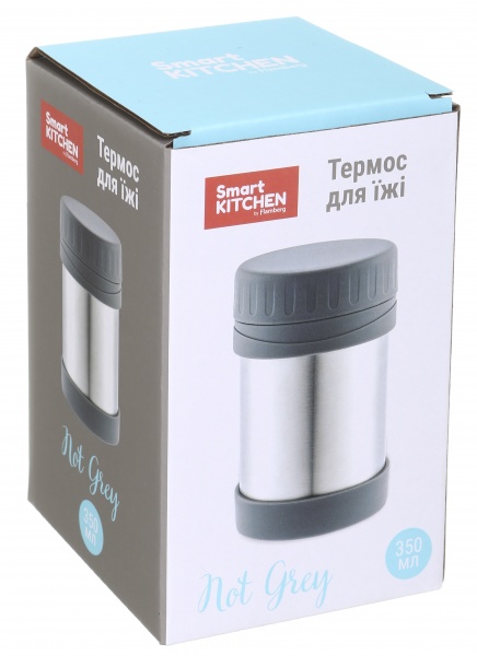 Термос для еды Not Grey 350 мл Flamberg Smart Kitchen