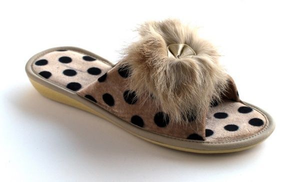 Обувь домашняя БЕЛСТА Пушок р.30 бежевый 639 