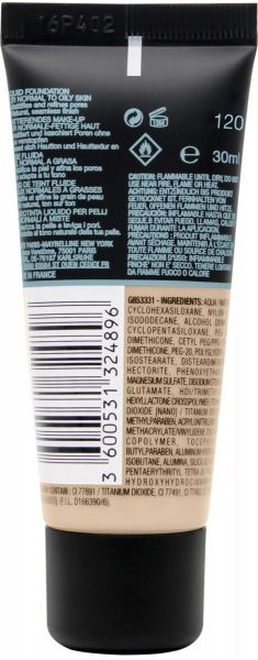 Тональный крем Maybelline New York Fit Me 120 классический бежевый 30 мл