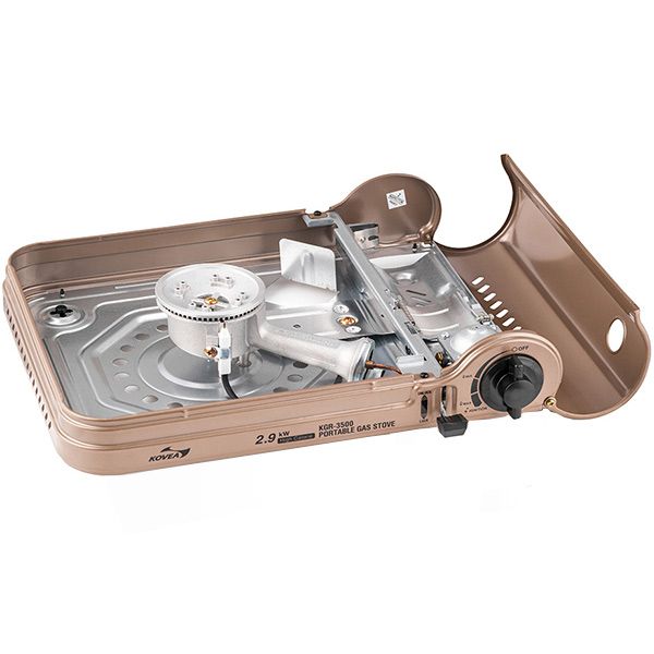  Плитка газовая Kovea KGR-3500 + газовый баллон Kovea KGF-0220 2 шт