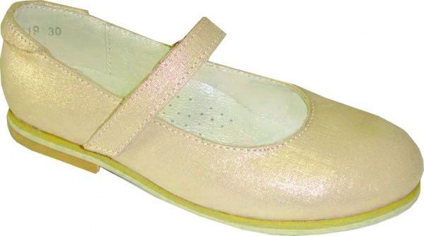 Балетки Bistfor для дівчинки р.31 золотий 79755/345 