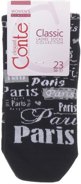 Носки Conte Classic 16С-26СП 120 р. 23 черный 