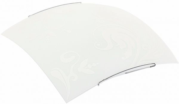 Светильник настенно-потолочный Nowodvorski IVY 7 3726 1x100 Вт E27 белый матовыйс рисунком 3726 