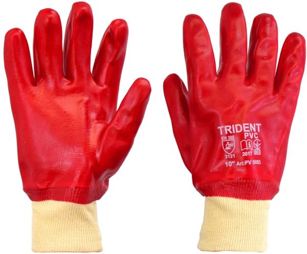Перчатки Trident PV5003 с покрытием ПВХ XL (10) PV5003