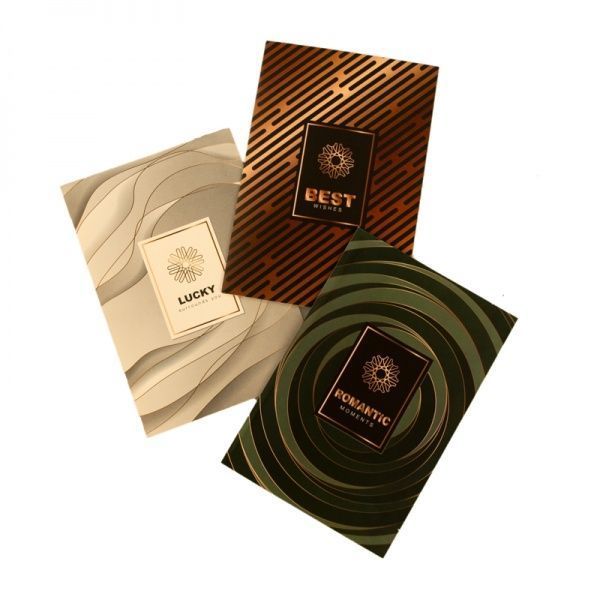 Листівка вітальна Romantic в асортименті 9,5x14 см