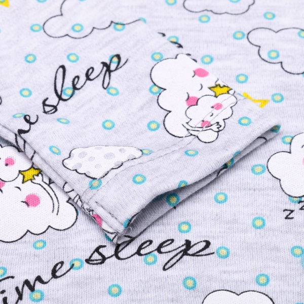 Комбинезон унисекс Фламинго р.68 меланж 647-005 