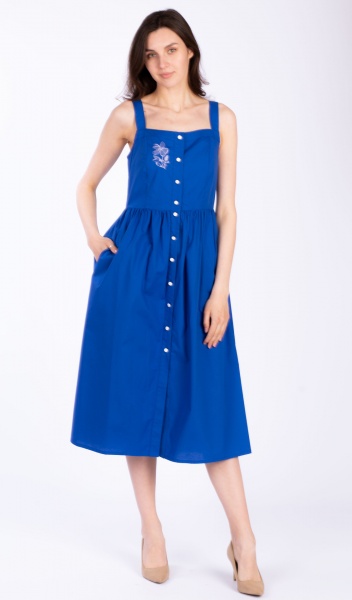 Сарафан Едельвіка Стелла р. 42 синій 474-21/00 