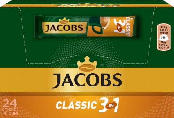 Кавовий напій Jacobs Класік 3 в 1 15,2 г