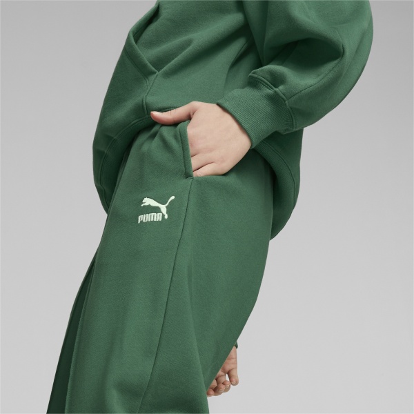Штани Puma CLASSICS SWEATPANTS TR 53568537 р. XS зелений