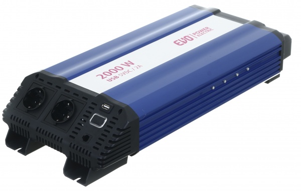 Инвертор Auto Assistance PROLINE AP2000IN 1000Вт/2000Вт работает от 12V чистый синус 