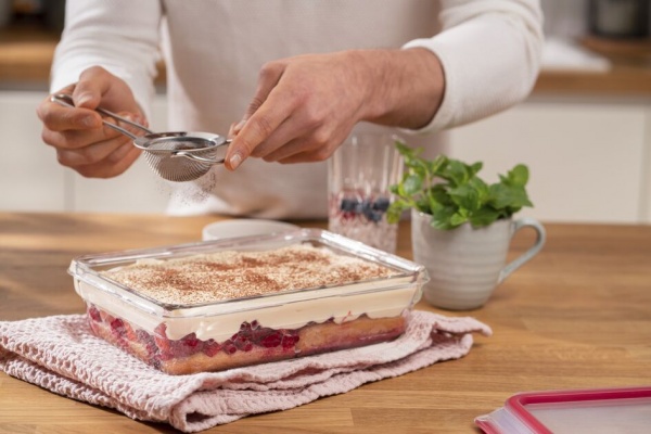 Емкость для продуктов с крышкой MasterSeal Glass стекло 2 л N1041110 Tefal