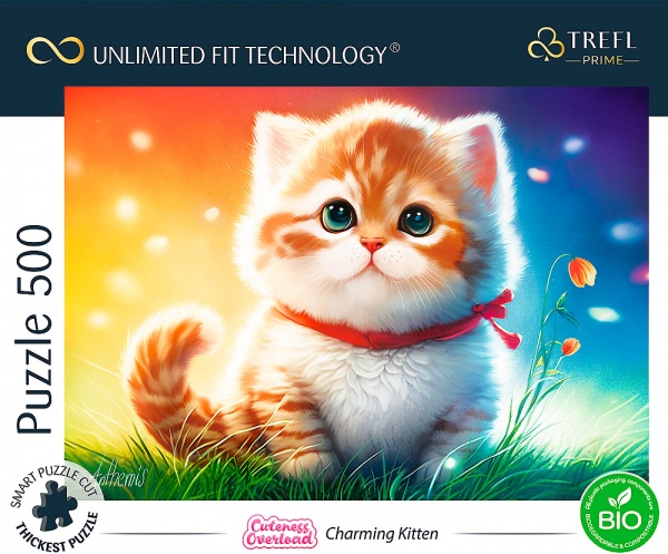 Пазли Trefl UFT Чарівне кошеня 500 елементів 37463