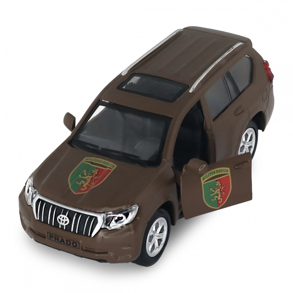 Автомодель TechnoDrive 1:32 серии Шевроны Героев Toyota Prado 24 ОМБр KM618824