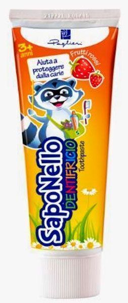 Дитяча зубна паста Paglieri SapoNello Frutti rossi 75 мл