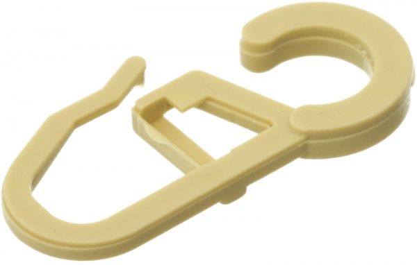 Гачки ОМіС для кілець 10 шт. набірний дуб світлий 