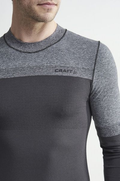 Термофутболка Craft Warm Intensity CN LS Man 1907924-995975 XL чорний