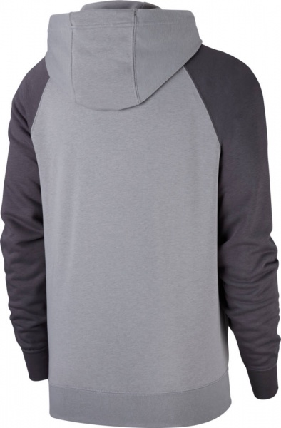 Джемпер Nike M NSW SWOOSH HOODIE PO FT CJ4863-073 р. L сірий