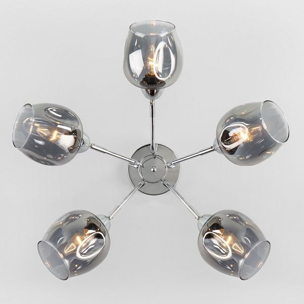 Люстра стельова Strotskis Marci 5x40 Вт E27 хром 30164/5