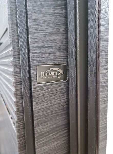 Двері вхідні Булат Статус 518 венге сірий 2050x950мм ліві