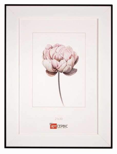 Арт-Сервіс ЭА-01776 21х30 см белый/белый с черным 