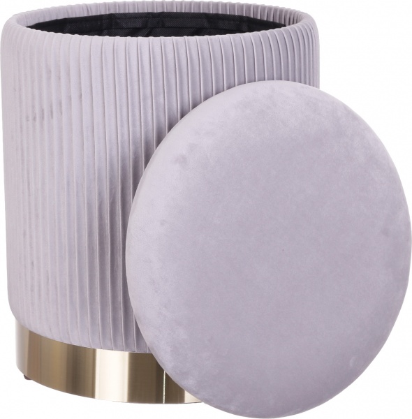 Скриня-пуф Francis світло-сірий 31,5х31,5х38 см 