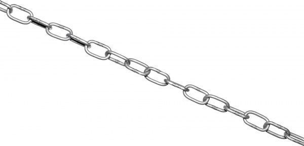 Цепь короткозвеньевая 3 мм 1 м 26144240
