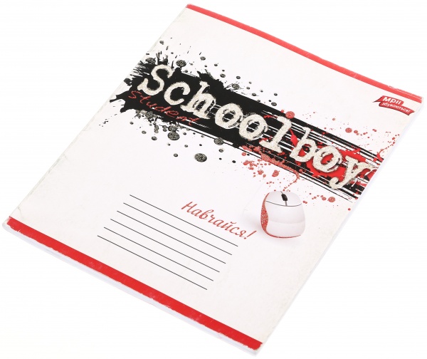 Тетрадь школьная с глитером 48 листов в клеточку в ассортименте Мечты сбываются