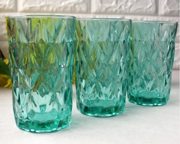 Стакан Бирюза 350 мл Helios 