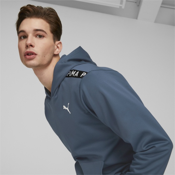 Джемпер Puma FIT (SLIM FIT) LIGHTWEIGHT PWRFLEECE HOODIE 52319216 р. M синий