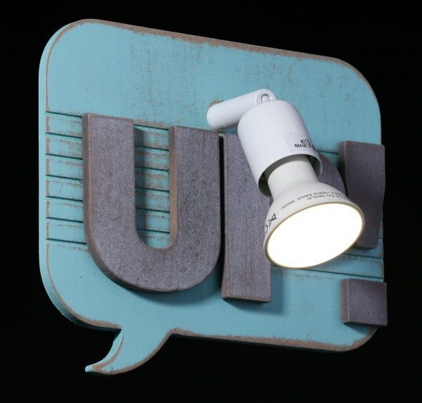 Бра Nowodvorski 9290 1x35 Вт GU10 сірий Comik Book 