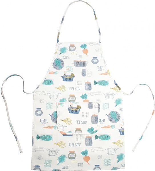 Фартук Fish 50х73 см белый La Nuit