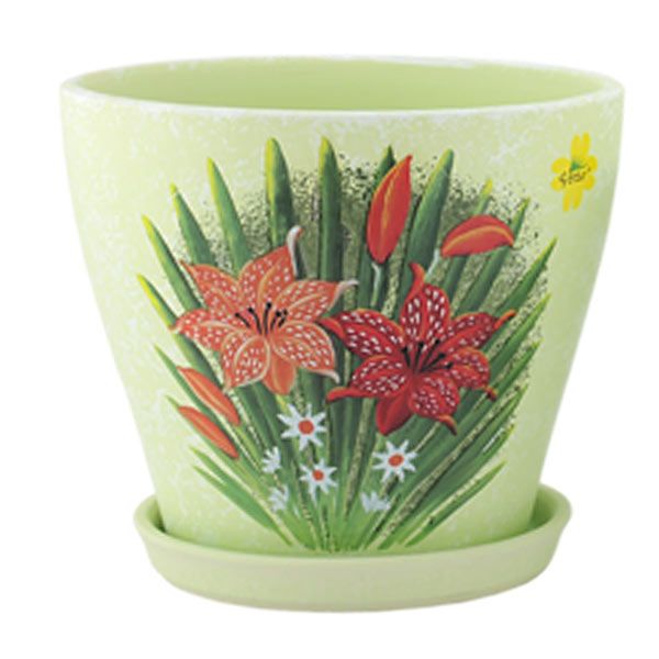 Горшок керамический большой JJ81039-L