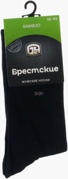 Шкарпетки БЧК BAMBOO 005 р. 27 чорний 