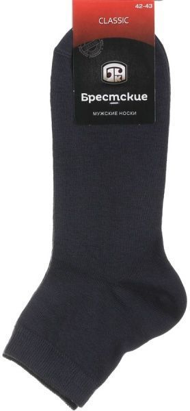 Шкарпетки чоловічі Conte CLASSIC укорочені 2144 р. 27 сірий 1 пар 